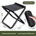 Outdoor Stool, Portable Handle Bag, Fishing Small Maza Queue Zipper Chair, And Camping Fully Folding Chair_desvips.com