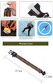 Outdoor Survival Equipment Wild Survival Bracelet Paracord Bracelet Wolf Warrior Special Forces Multifunctional Woven Lifesaving Rope_desvips.com
