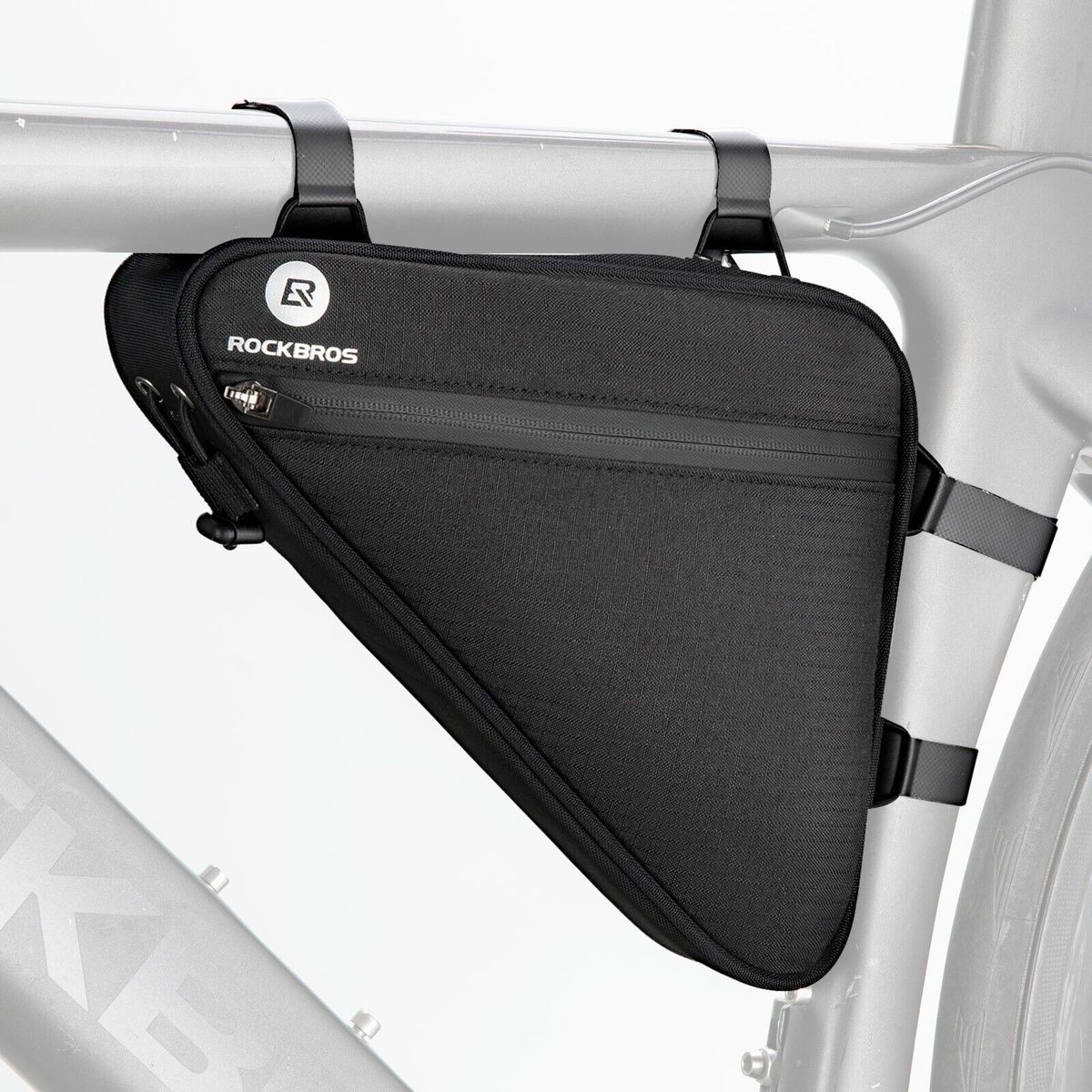 ROCKBROS Frame Bag Tool Bag Bicycle Triangle Bag Cycling 1.5L New_desvips.com