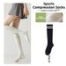 Women's Summer Thin Long Compression Socks Slimming High Compression Running Muscular Fitness Sports Accessory_desvips.com