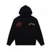 Trendy Brand Skull Print Heavy Cotton Unisex High Street Hooded Sweatshirt Long Sleeve Fashion_desvips.com