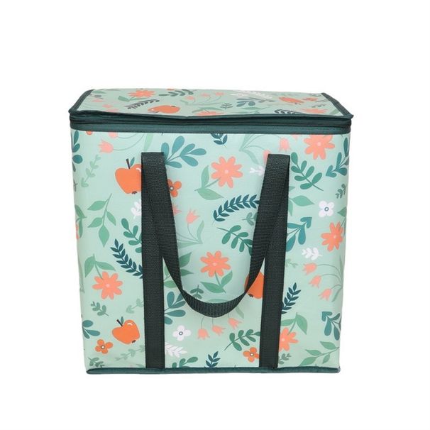 Insulated Reusable Grocery Bags,Collapsible Cooler Bag For Groceries,Heavy Duty Large Insulated Bag, Reusable Large Capacity Bag_desvips.com
