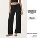 Cross-Border Wide-Leg Antibacterial Loose Slimming Draped Sports Running Yoga Straight-Leg Pants_desvips.com