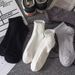 White Socks Men's Short Socks Solid Color Low Top Boat Socks Spring And Summer Deodorant Antibacterial Boys Sports Socks_desvips.com