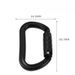 Cross-border Aviation Aluminum Carabiner, Quick-release Hammock Hook, Swing Keychain, Lock Buckle, Outdoor Backpack_desvips.com