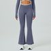 Teveo High Elasticity Yoga Pants Seamless Quick Drying Flared Design Lifting Slimming Figure Perfect For Running Sports Fitness_desvips.com