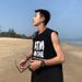 Sleeveless T-Shirt For Men, Summer Loose Fit, Tank Top, Sports Vest, Trendy Brand, Fitness, Basketball, Thin Style,_desvips.com