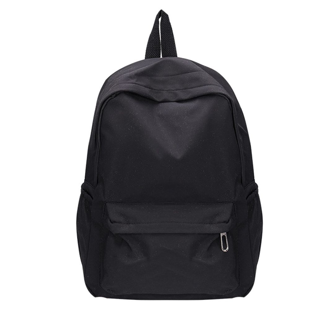Fashion Women Large Capacity Travel Handbags Preppy Style Solid Color Zipper School Backpack Students Nylon Knapsacks_desvips.com