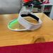 Supply Of Foldable Candy-colored Korean-style Transparent Brim Beach Hats, Women's Fashionable Outdoor Plain Visor Hats_desvips.com