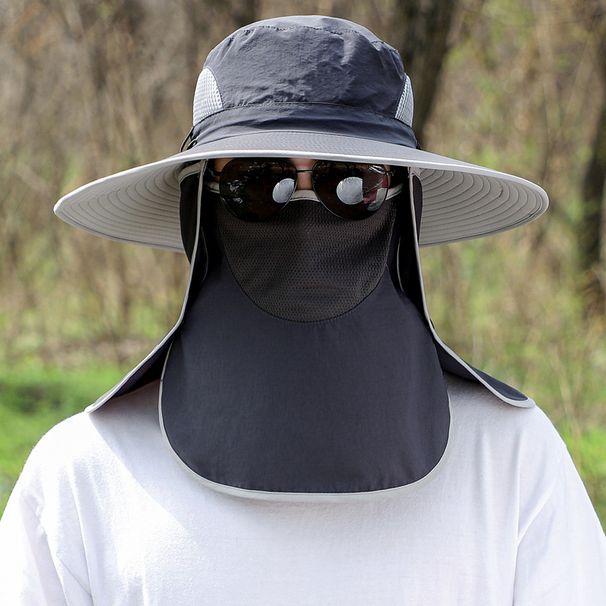 Men's & Women's Fishing Hat With Face & Neck Cover - UPF 50+ Sun Protection For Summer Outdoor Activities_desvips.com