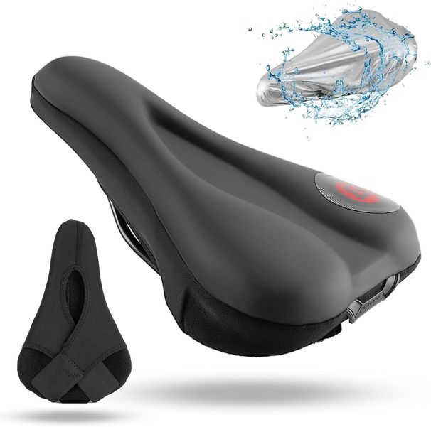 ROCKBROS Saddle Cover Bicycle Seat Cover Bicycle Seat Cushion Gel Padded Comfortable_desvips.com
