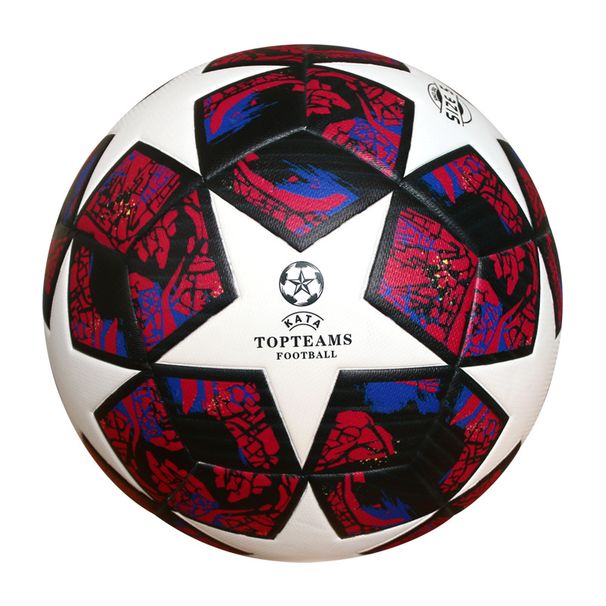 PU Heat Bonded One Piece Dropshipping Trendy Sports Competition Training Soccer For Adults And Middle School Students Size 5 And 4_desvips.com