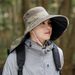 Spring And Summer Oudoor For Men, Jungle Huning, Fishing, Hiking Ha, Camouflage Wide Brim Sun Proecion Fisherman_desvips.com