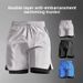 Trunks Set Anti-Embarrassment Double Layer Five-Point Inner Lining Loose Quick-Dry Beach Gear Men's Swimwear Swim Cap_desvips.com