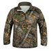 LOOGU Camo Thermal Half-Zip Pullover – Men's & Women's Winter Hunting Shirt For Hiking, Camping & Outdoor Adventures (SUPER2.0 Camo )_desvips.com