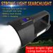 New Cross-Border High Brightness LED Multi-Function Handheld Light White Laser Outdoor Searchlight COB Rechargeable_desvips.com