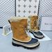 Warm Northeast Outdoor Snow For Women 2025 Winter New Non-Slip Cotton Shoes Plush Warm Thick-Soled Martin Boots_desvips.com