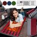 Outdoor Heating Thermal Adult USB Heated Plaid Mat Lightweight Fleece Anti-Slip Sleeping Bag Liner_desvips.com