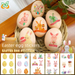 Cross-Border New DIY Easter Egg Waterproof Cute Colorful Eggs Bunny Holiday Gift Children's Tattoo Stickers_desvips.com