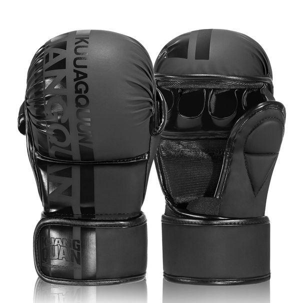 MMA Gloves Open Palm Sparr Grappl Mitts,Martial Arts For Men & Women,Combat Sports,MMA, Box, Muay Thai,_desvips.com