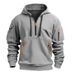 2025 New Men's Spring And Autumn Sweatshirt Hoodie Multi-Pocket European Size Pullover Sports Casual Jacket_desvips.com