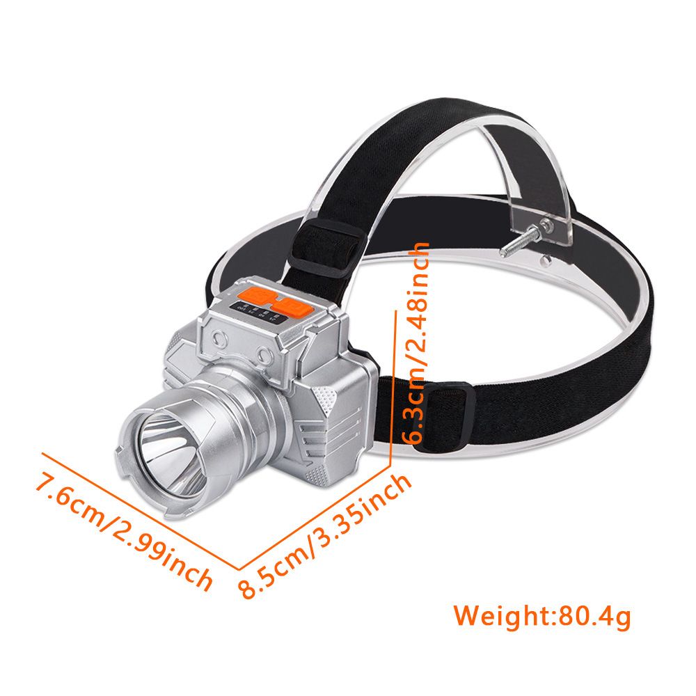 New strong head light LED lighting remote spot light super bright outdoor fishing USB charging mine light_desvips.com