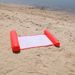 3-Tube Inflatable Floating Mat With Backrest Mesh Foldable Pool Float For Adults Heavy Duty Raft For Lake Beach Swimming Pool_desvips.com
