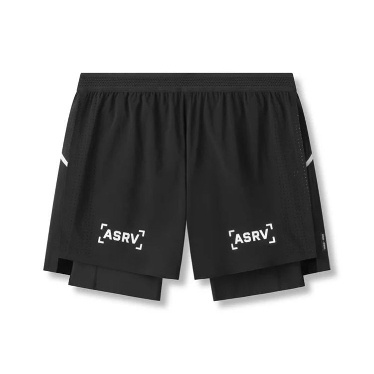New Summer Men's Wear, American-Style Two-Piece Sports Shorts Men, Suitable For Outdoor Fitness And Running_desvips.com