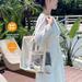 Beach New Transparent Swimming PVC Waterproof Clothing Storage Handheld Travel Large Capacity Makeup Toiletry Bag_desvips.com