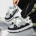 National Trend Couple Bread For Women Macaron Dopamine Brand New Leather BAKE Unisex Skateboarding Sports Shoes_desvips.com