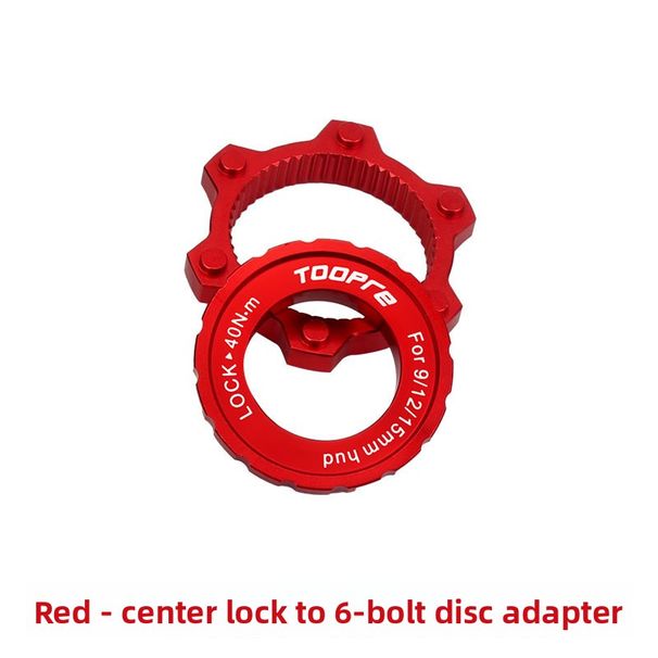 TOOPRE Adapter Center Lock Hubs To Six-Spoke Screws Brake Disc_desvips.com
