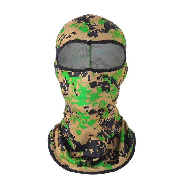 SHARETOUR Summer Outdoor Sports Balaclava - UV Protection, Breathable Mesh, Tactical Camouflage Design For Cycling, Motorcycle, Hiking_desvips.com