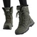 Women's Thermal Waterproof Snow Boots - Lightweight Winter Hiking & Ski Shoes_desvips.com