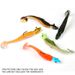 Fish Lead Head Anti-Hooking Lure 3.5g 5g 7g Soft Bait Jig Hook_desvips.com