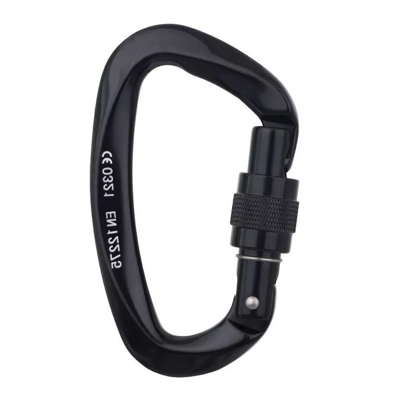 Gorm Professional Climbing Master Lock Hook 9203 Outdoor Quickdraw Carabiner Safety Aluminum Alloy D-Type Hanging Buckle_desvips.com