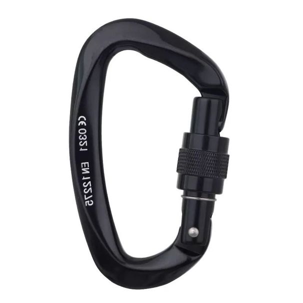 Gorm Professional Climbing Master Lock Hook 9203 Outdoor Quickdraw Carabiner Safety Aluminum Alloy D-Type Hanging Buckle_desvips.com