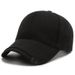 New High-End Men's Hat Fashionable Handsome Baseball Pure Cotton Outdoor Sunshade Sun Protection Large Head_desvips.com