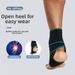Compression Ankle Brace Non-Slip Elastic Bandage For Cycling Fitness Basketball Sprain Protection Sports Ankle Support_desvips.com