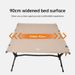 Upgrade 4 Rods Widen Camping Cot 80/90cm Portable Ultralight Outdoor Travel Sleeping 1-2 Person Camp Folding Bed_desvips.com