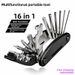 Bicycle Hex Key Screwdriver Set Pump Wrench Multifunctional Repair Tools Mountain Bike Accessories_desvips.com