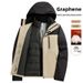 Windproof Waterproof Graphene Jacket Outdoor New National Standard Heat Seal Laminated Two-Piece Set 90% Duck Down_desvips.com