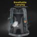 Waterproof Outdoor Backpack Hiking Sports Backpack Large Capacity Load Reduction Ridge Protection Lightweight And Wearresistant Mountaineering Mound_desvips.com