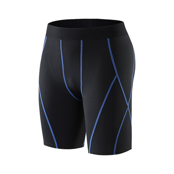 Men's Athletic Leggings Quick Drying Basketball Training Five Point Shorts Running Base Layer Fitness Pants Breathable High Elasticity_desvips.com