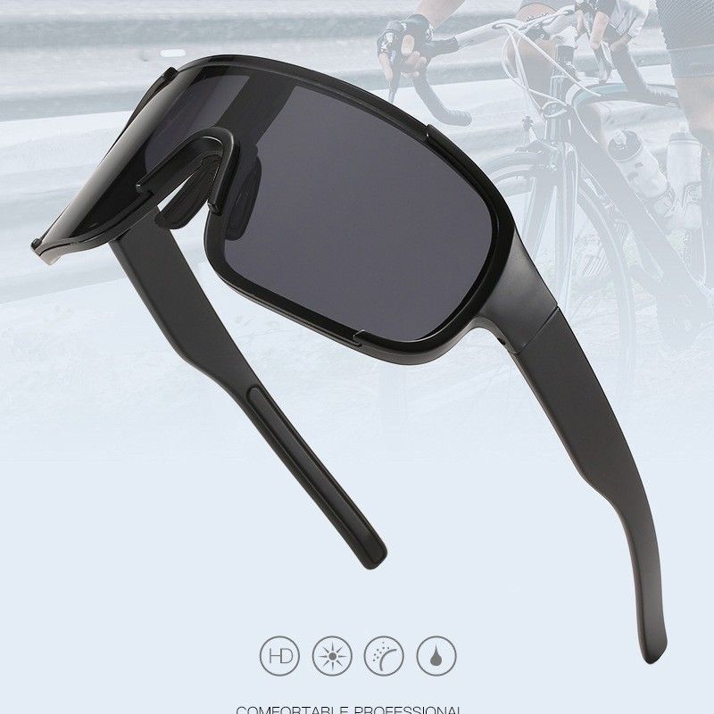 Cycling Eyewear Silver Sports Goggles For Cycling Hiking UV400 Protection Windproof And Anti-Fog Night Riding Compatible_desvips.com