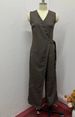 Women's Clothing Summer New Fashion Layered Solid Color Wide leg Jumpsuit Women's Clothing_desvips.com