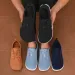 Simple Wide Footed Men And Women Universal Mesh Breathable Sports Lightweight Casual Flat Summer Cool Walking Shoes_desvips.com