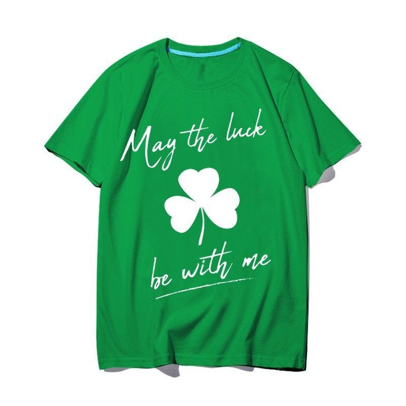 St. Patrick's Day Green Festival Irish Clothing Performance Costume T-shirt_desvips.com