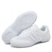 2557 Women Cheerleading Training Sneakers Mesh Breathable Aerobics Lightweight Footwear Fitness Dancing Shoes_desvips.com