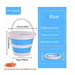 Travel Outdoor Portable Car-mounted Folding For Children Small Large Capacity Beach Camping Fishing Bucket_desvips.com