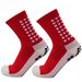 Children's Mid Calf Dot Coated Soccer Socks Professional Anti-Slip Thickened Training Socks For Men And Women With Silicone Friction Terry Cloth Sole_desvips.com